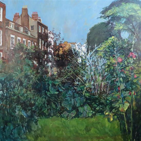 § William Bowyer (1926-) Anthonys Garden 39.5 x 39.5in.